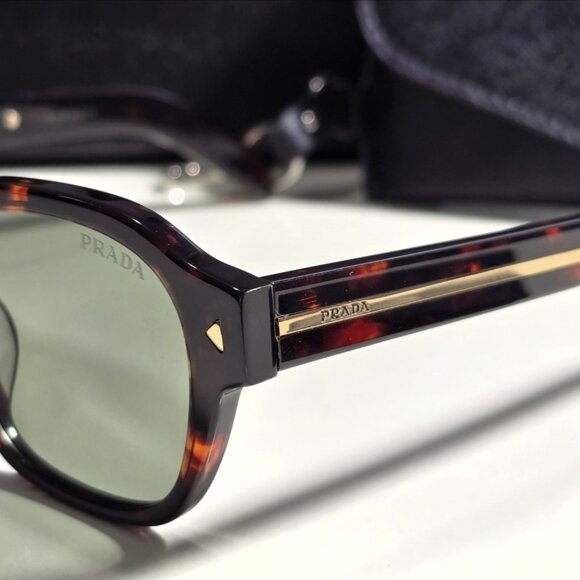 Prada PRA 16 Havana Sunglasses - Picture 2 of 6
